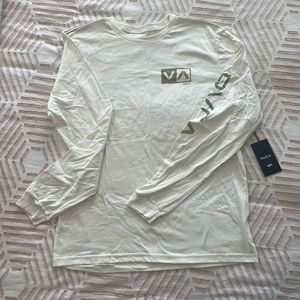 Men’s Double Sided RVCA Longsleeve Tee • NWT
